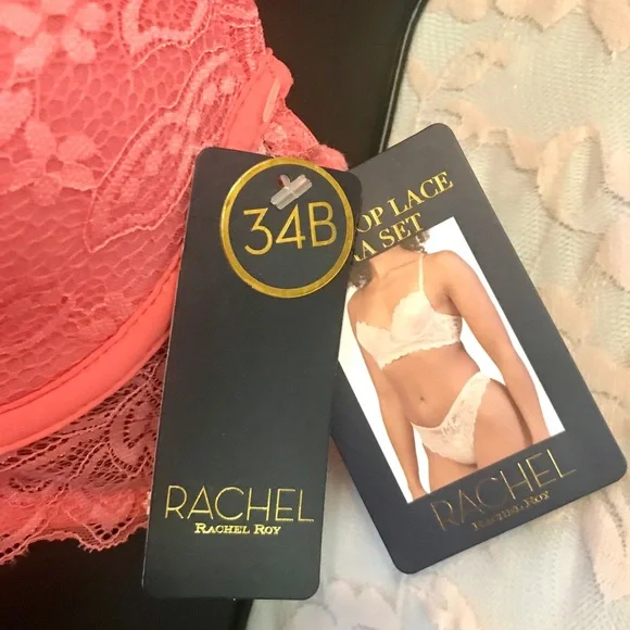 NWT Lace Bra And Panties Set- 34B - Picture 5 of 11